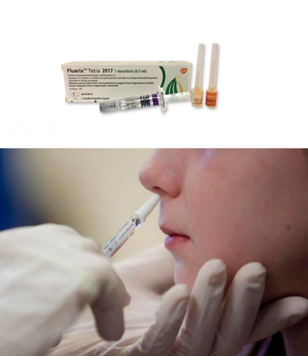  вакцина от гриппа Флюэнц и Флюэнц Тетра