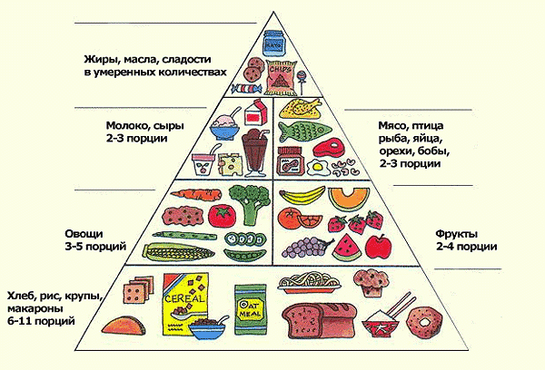 пирамида питания беременной