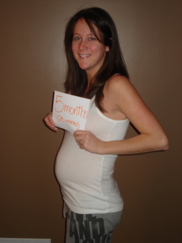 Фото живота на 20 неделе беременности