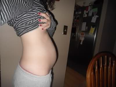 Фото живота на 23 неделе беременности