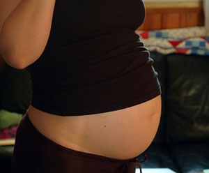 Фото живота на 25 неделе беременности