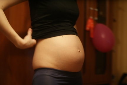 Фото живота на 26 неделе беременности