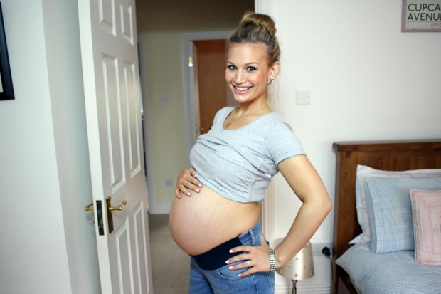 Фото живота на 35 неделе беременности