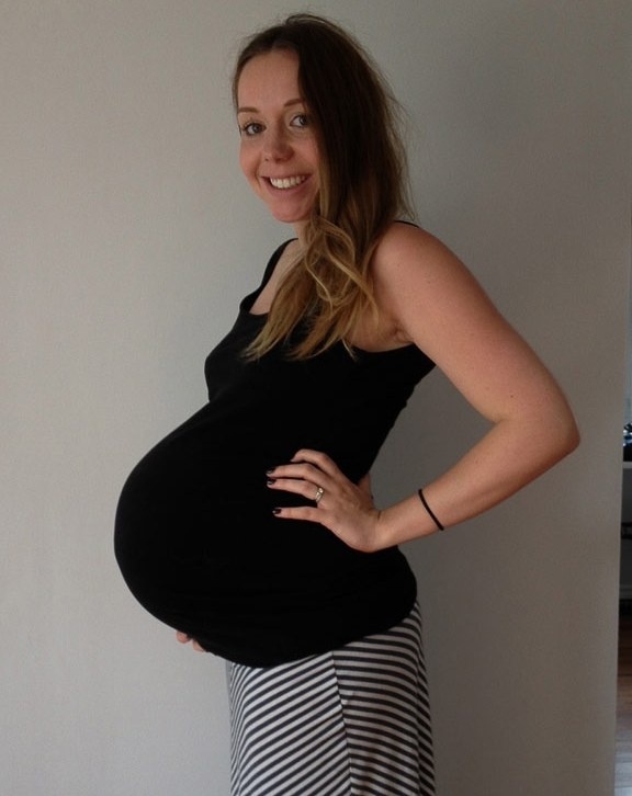 Фото живота на 42 неделе беременности
